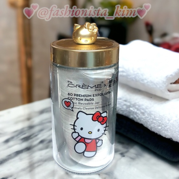 Hello Kitty X Crème cotton swabs and cotton pads - Picture 3 of 12